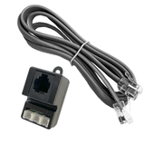 Bundle: RJ12-1SW RJ12 1.5M Cable and RJ12 Adaptor CRJ31