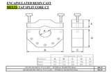 Hobut Encapsulated Multi Ratio Current Transformer- ratios 100/5A - 400/5A