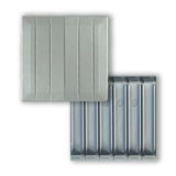 front and back of din rail enclosure spacers