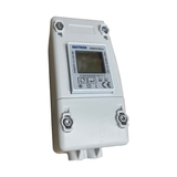 2 module enclosure with meter front view