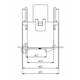 MSC2 Miniature Split Core Current Transformer Dimensions