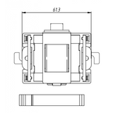 MSC3 Miniature Split Core Current Transformer Dimensions