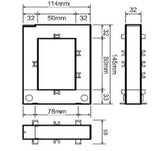 SC2 Split Core Current Transformer Dimensions