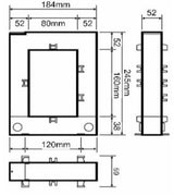 SC5 Split Core Current Transformer Dimensions