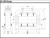 XL10B Single Phase CT Dimensions