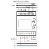 SDM630MCT-MOD-NON MID Wiring