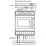 SDM630MCT-MOD-NON MID Wiring