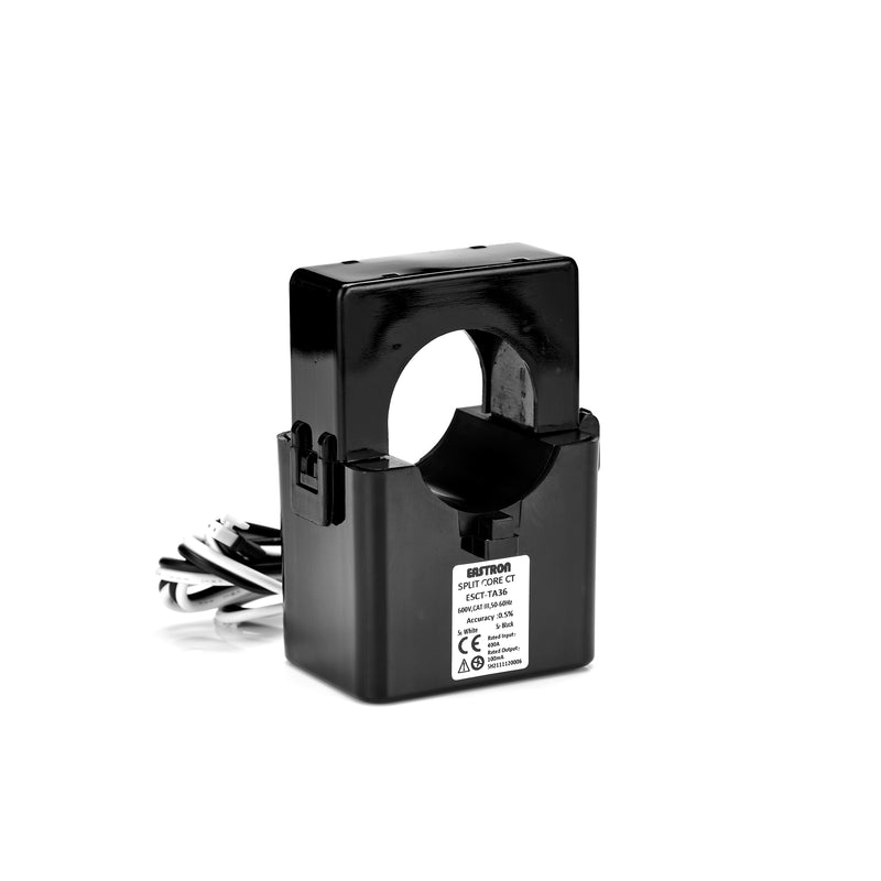 ESCT-TA36 Milliamp Split Core CT (20A-600A primary) /100mA Secondary