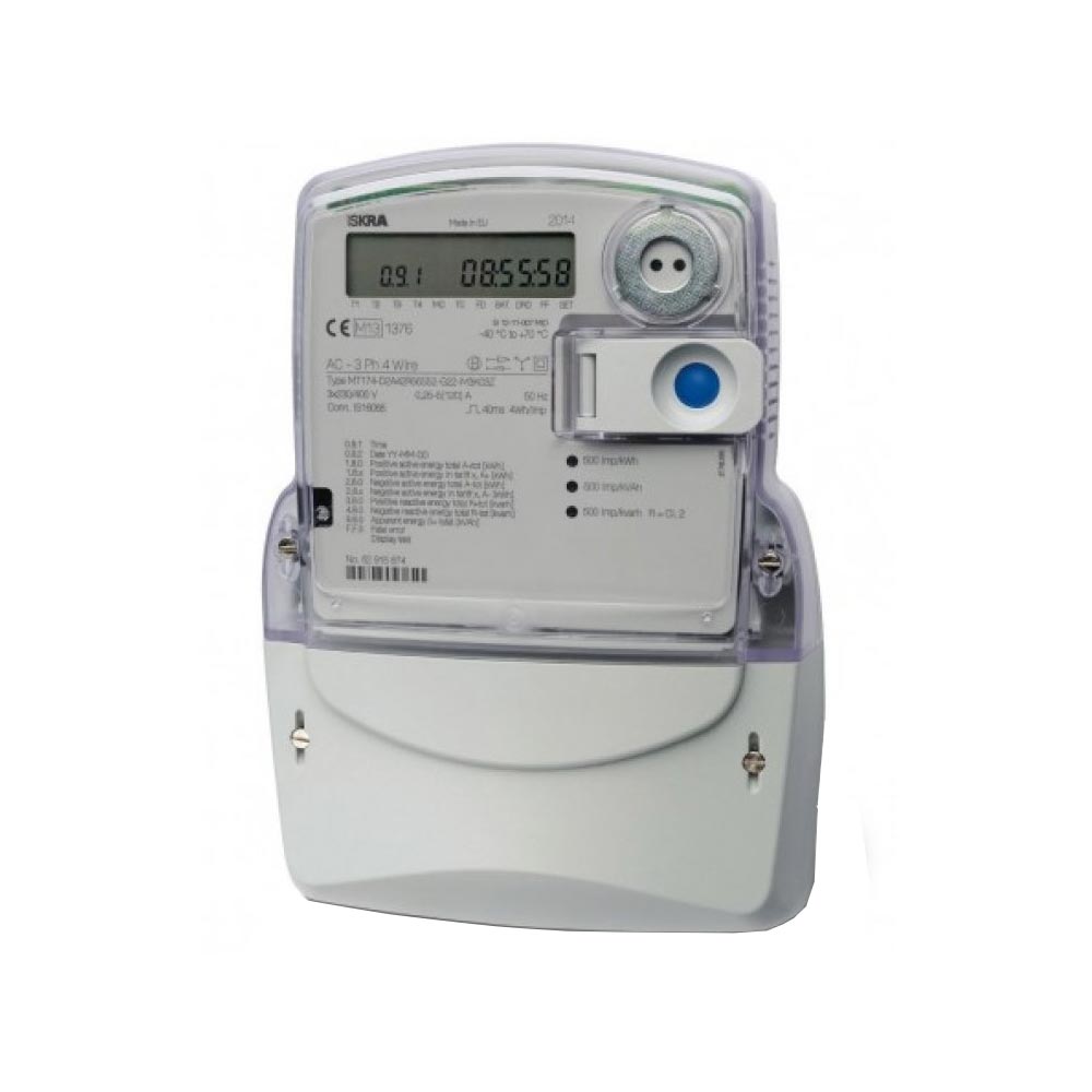 Iskra MT174 Three Phase Direct Connected Meter