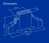 SDM120M Dimensions