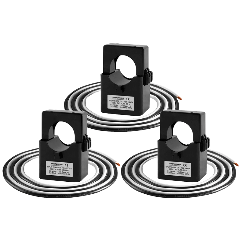 Bundle of 3x T24 Split Core CT's