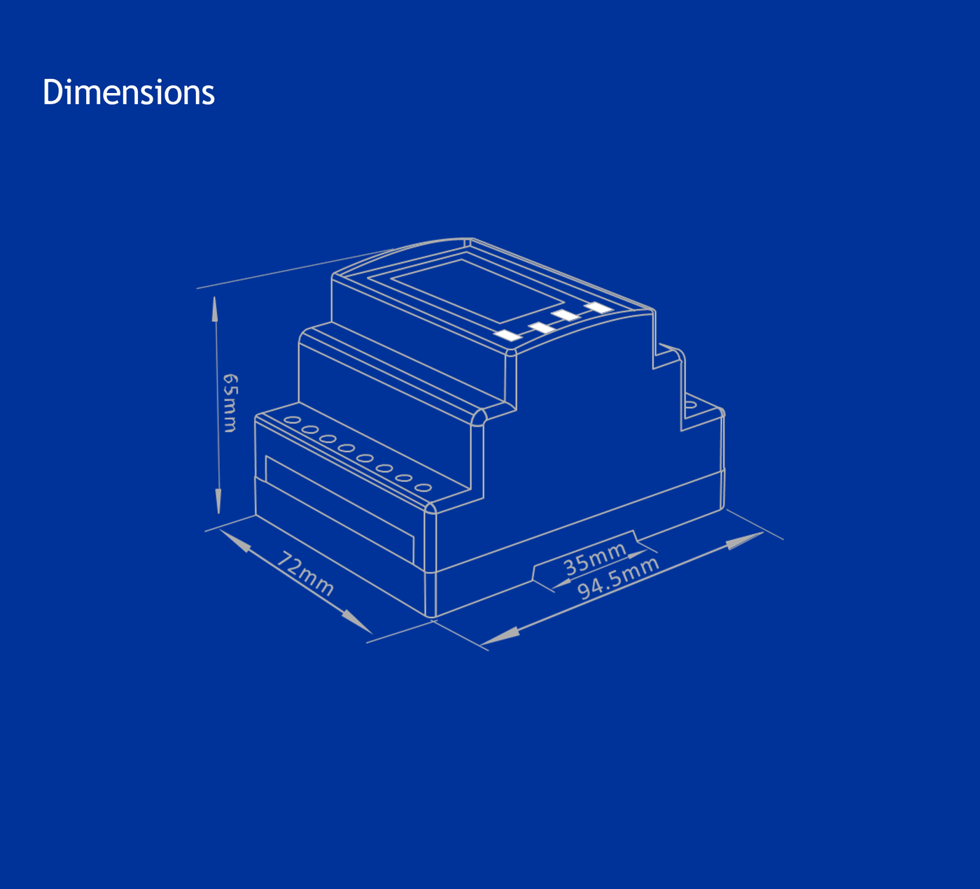 SDM630MCTE-MID Dimensions