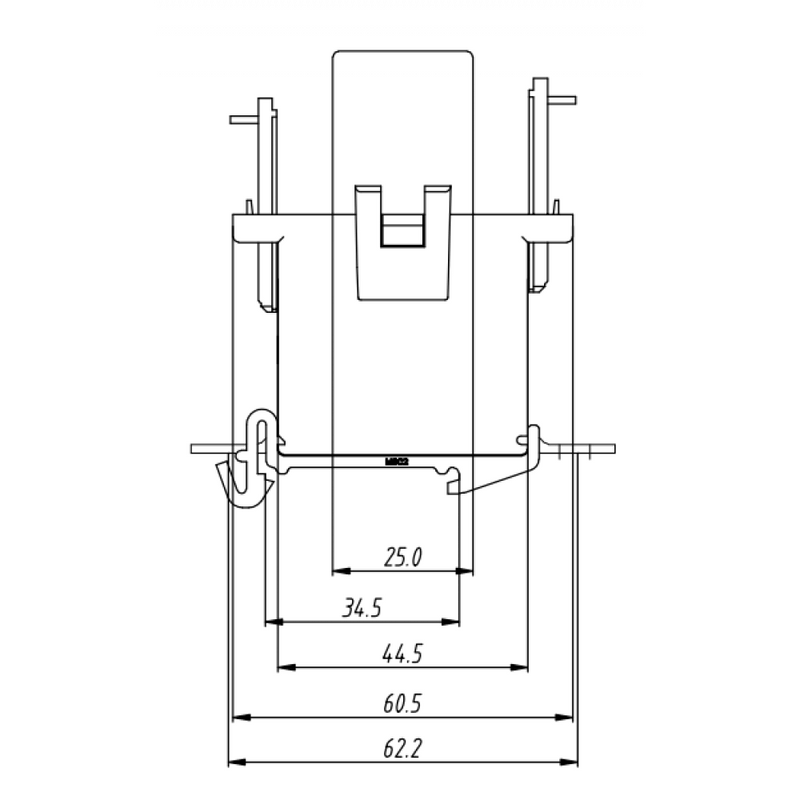 MSC3 Miniature Split Core Current Transformer Dimensions