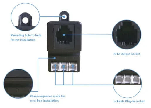 RJ12 Adaptor CRJ31 for EasyClick