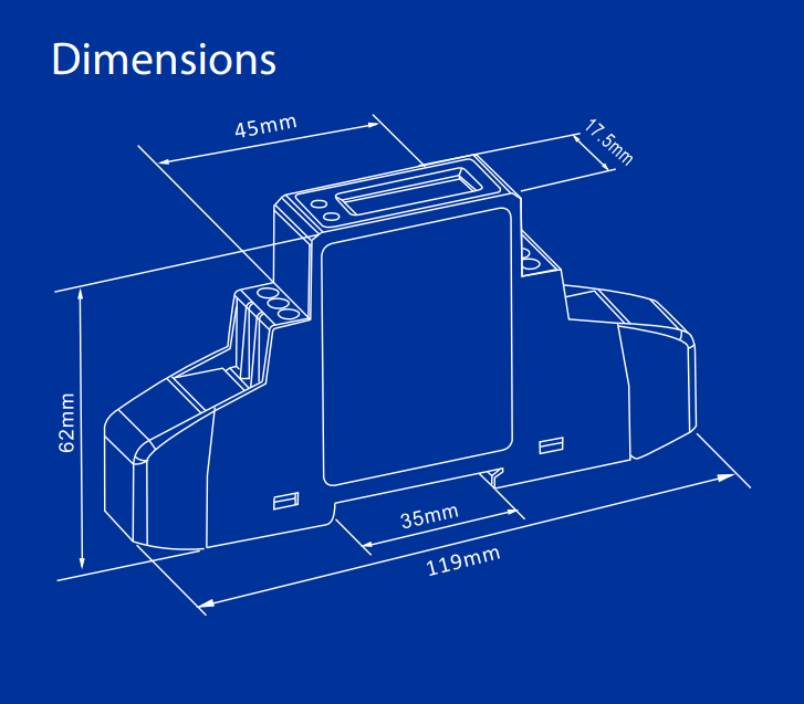 Bundle: SDM120CT-Pulse & Split Core Current Transformer